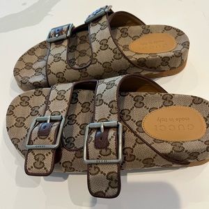 Authentic Gucci sandals. Worn once.